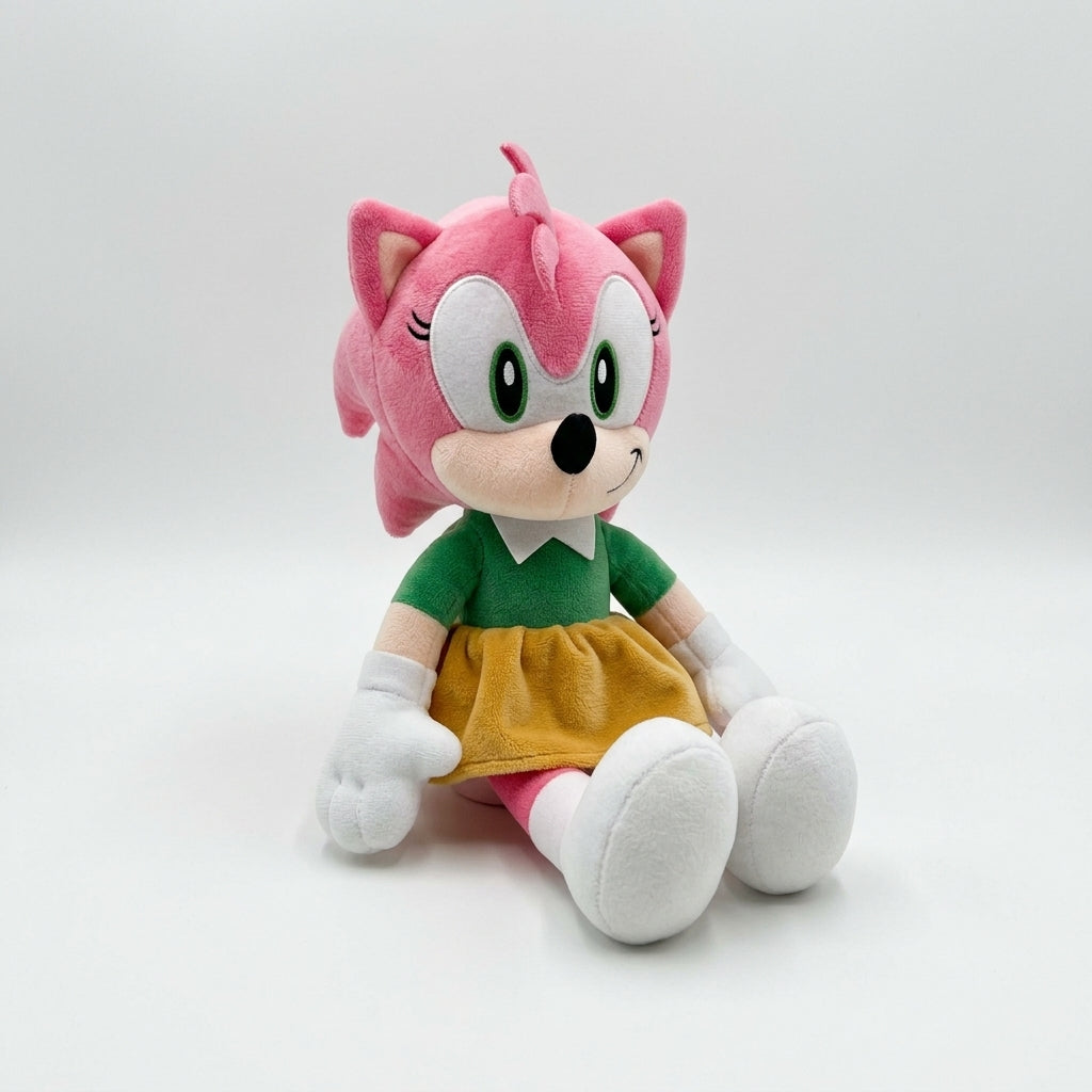 Pink Hedgehog Character Plush