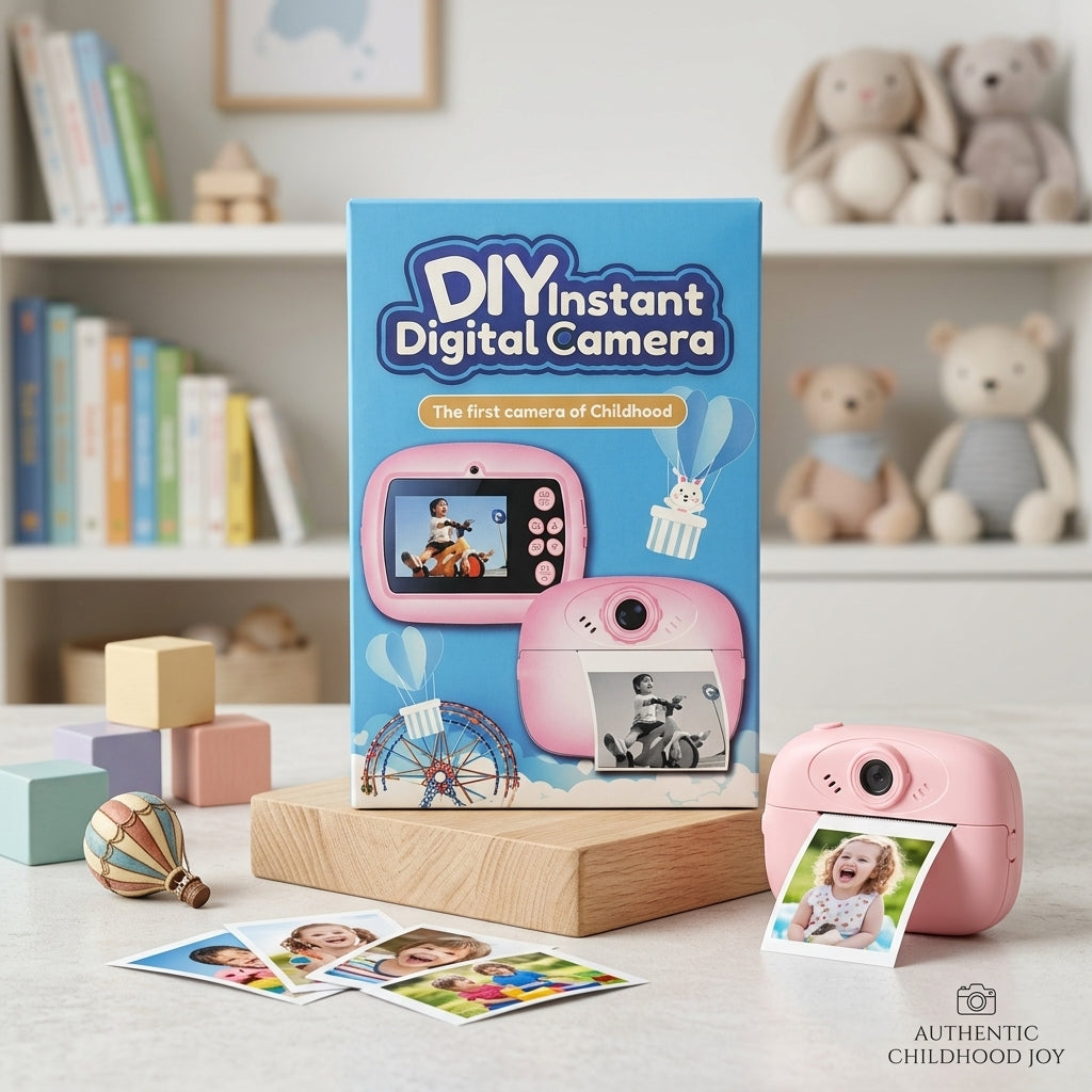 Kids DIY Instant Print Digital Camera