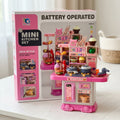 Battery-Operated Mini Kitchen Play Set