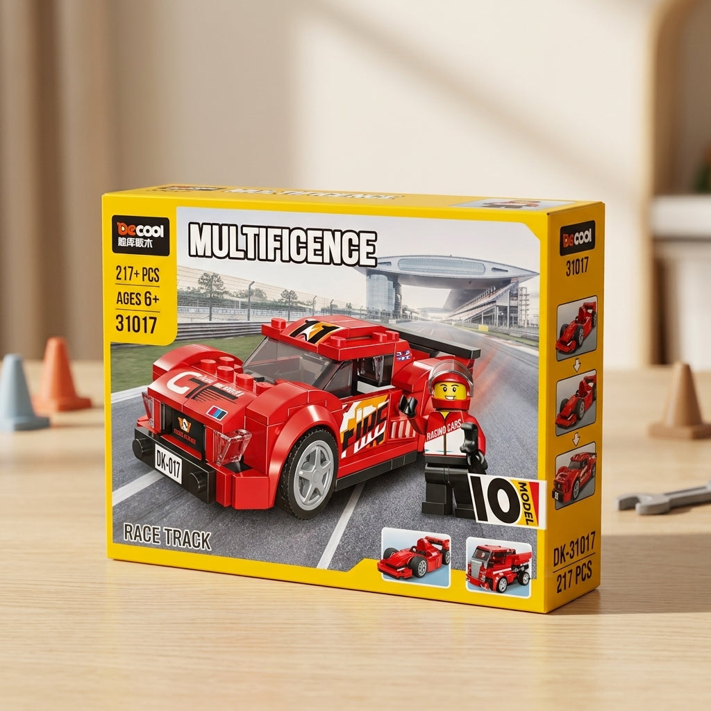 Race Track Sports Car – 217+ Pieces