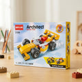 3-in-1 Super Racer Building Set – 121+ Pieces