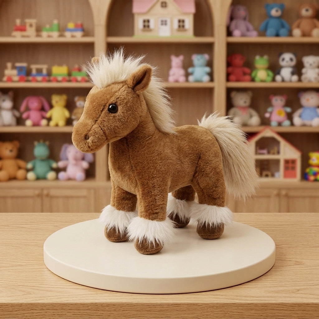 Brown Horse Soft Plush Toy