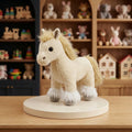 Cream Horse Soft Plush Toy