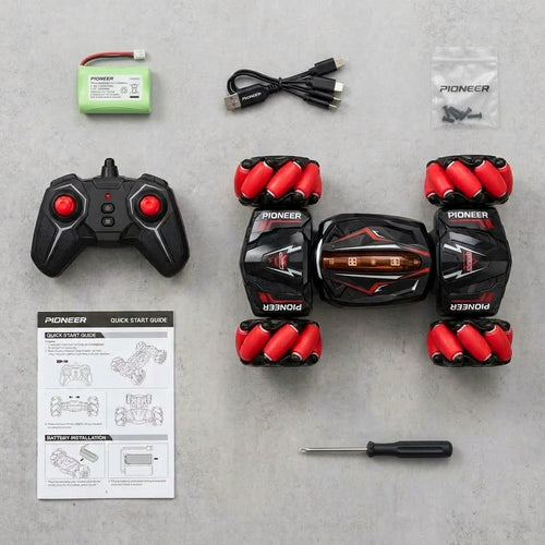 360° RC Sideways Drift Stunt Car with Lights & Music