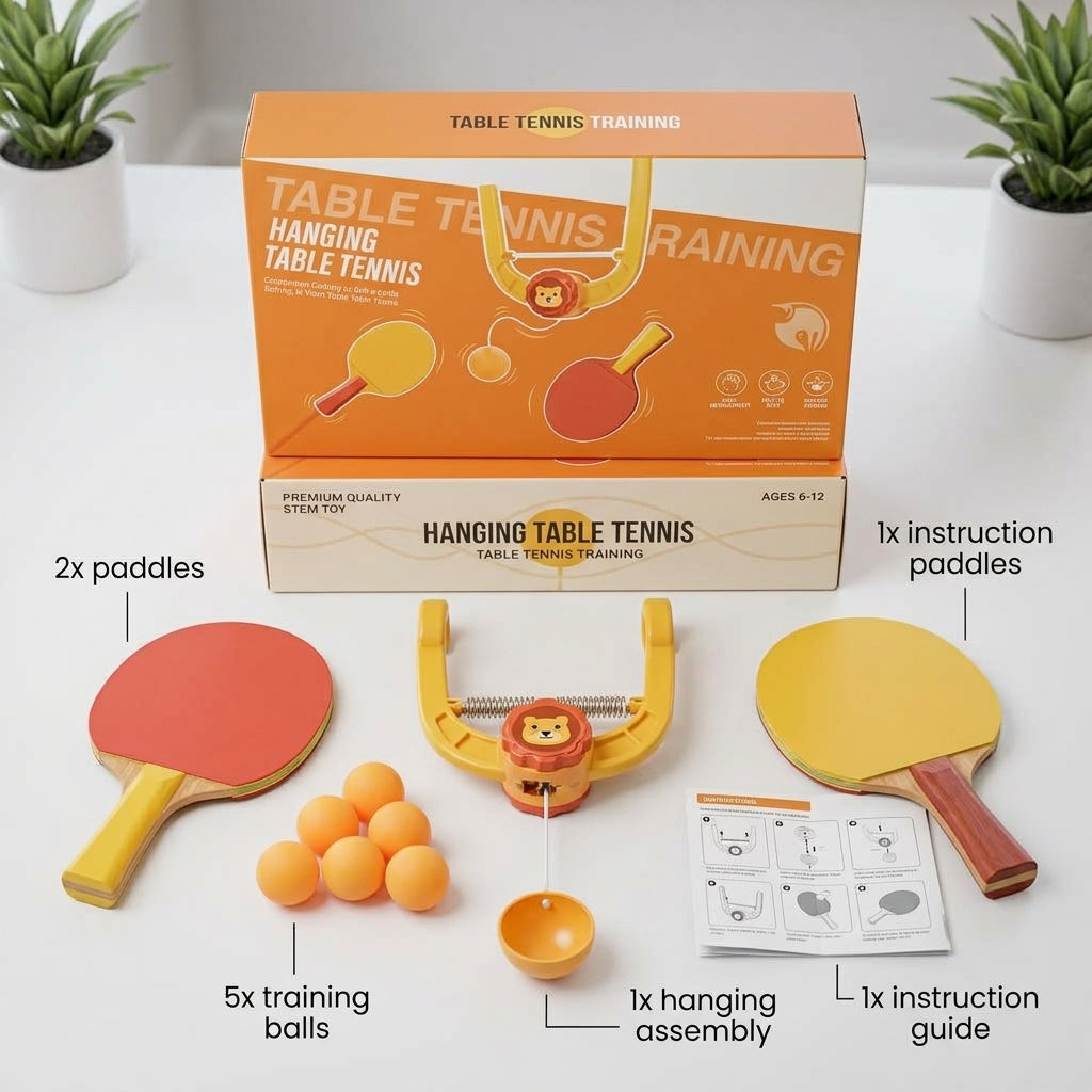Hanging Table Tennis Training Set