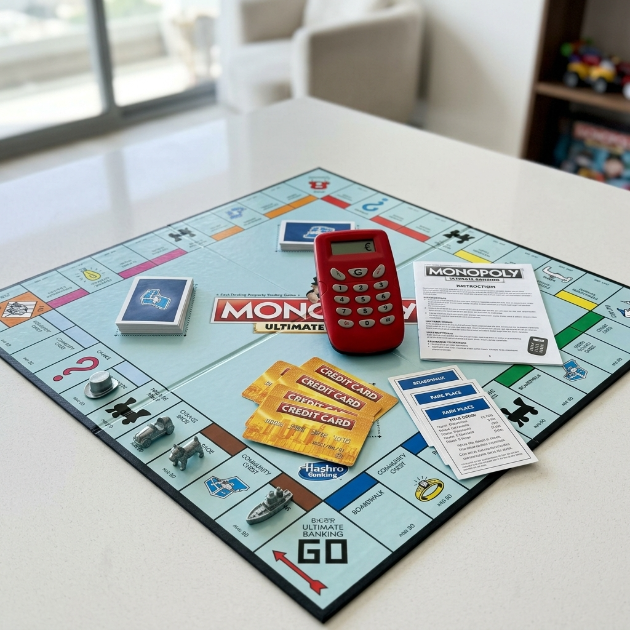 Monopoly Ultimate Banking Electronic Board Game